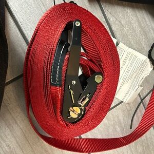 SLACKLINE 50ft red 2in